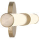 Connor LED 30 inch Brass Vanity Light Wall Light