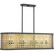 Pelham 8 Light 40 inch Castillo Linear Chandelier Ceiling Light