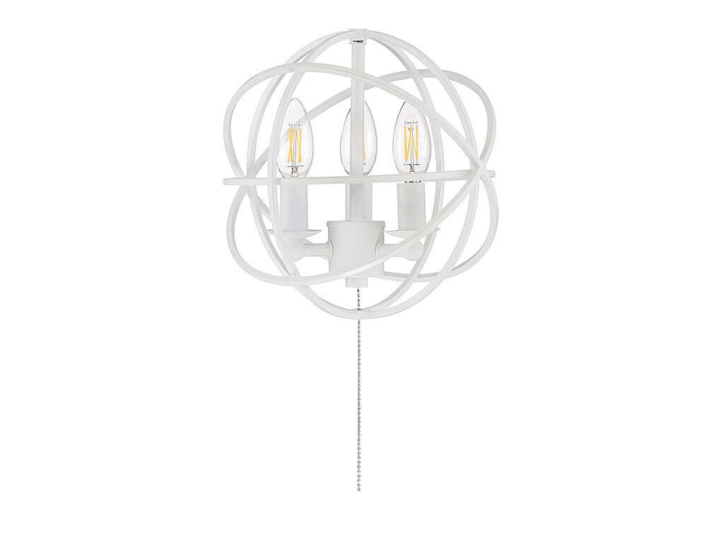 North LED White Fan Light kit