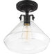 Walpole 1 Light 11 inch English Bronze Semi-Flush Ceiling Light, Essentials