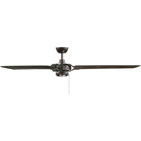 Monfort 62 inch English Bronze with Walnut Blades Ceiling Fan