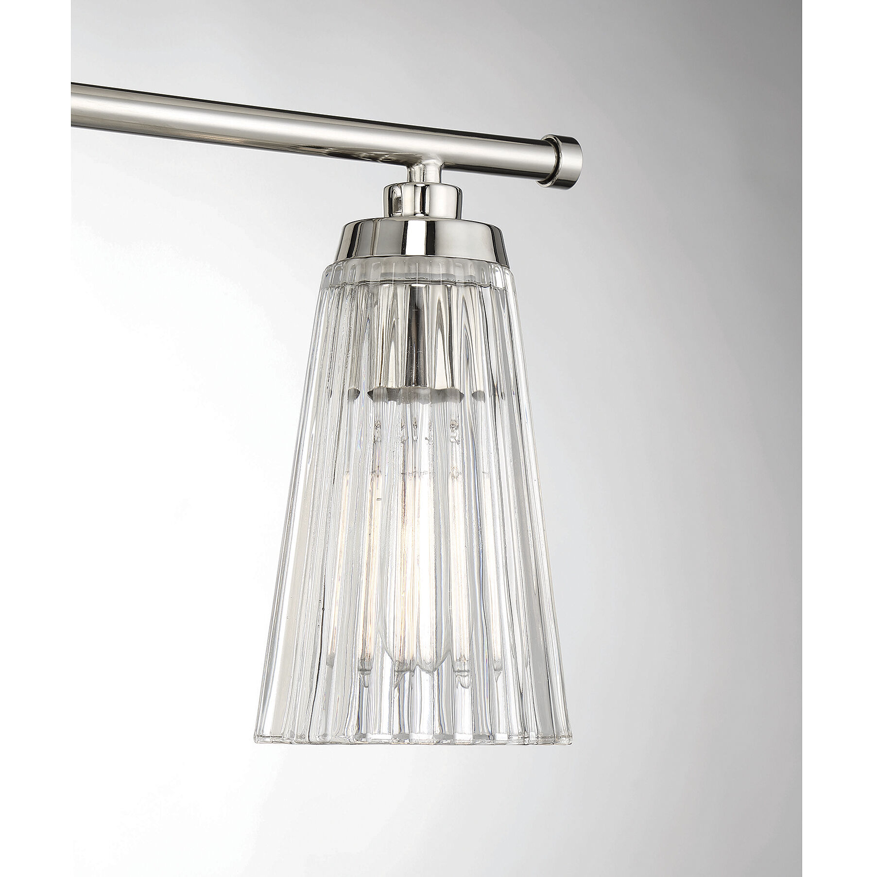 Chantilly 3 Light 22 inch Polished Nickel Bathroom Vanity Light Wall Light, Essentials