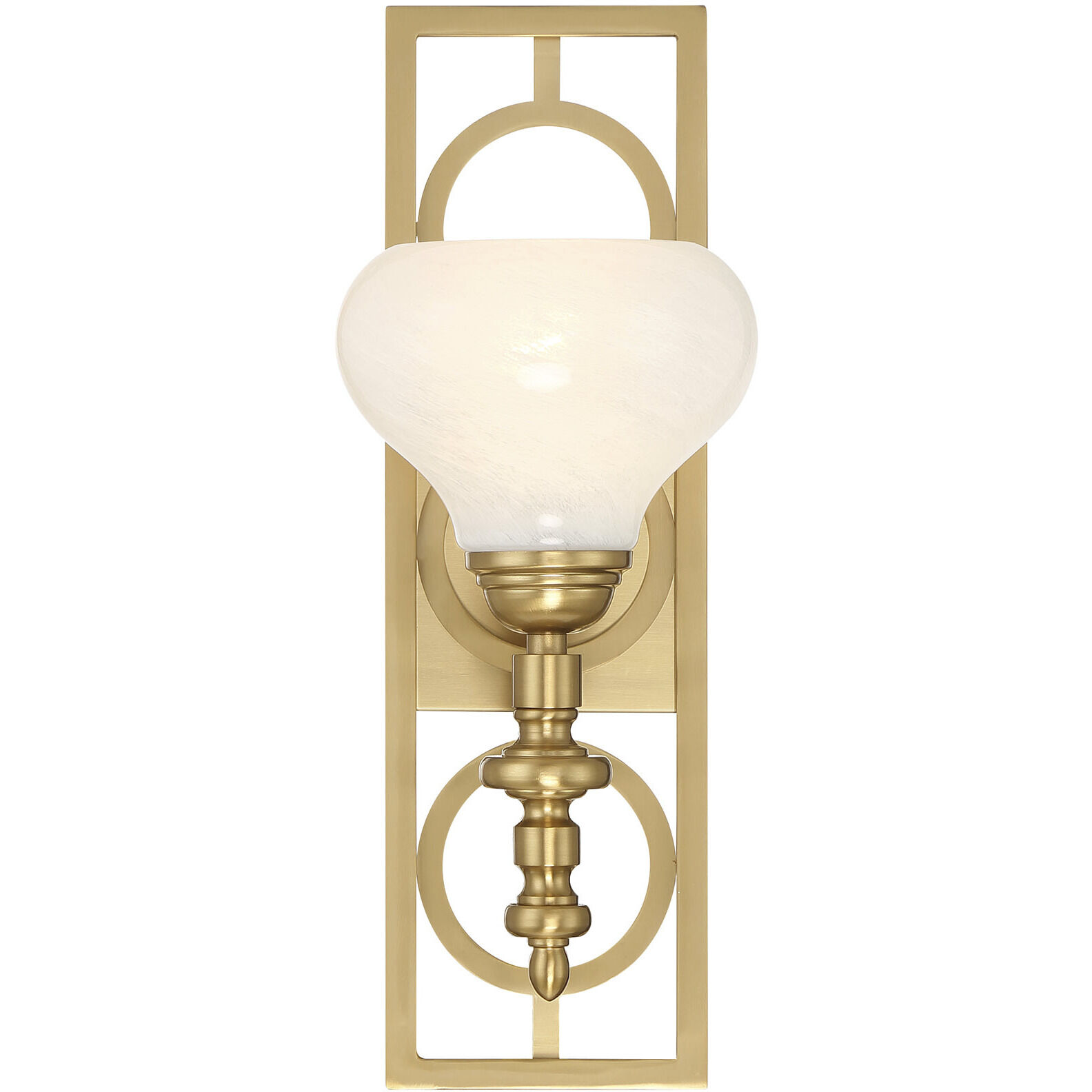 Allston Wall Sconce Wall Light in Warm Brass