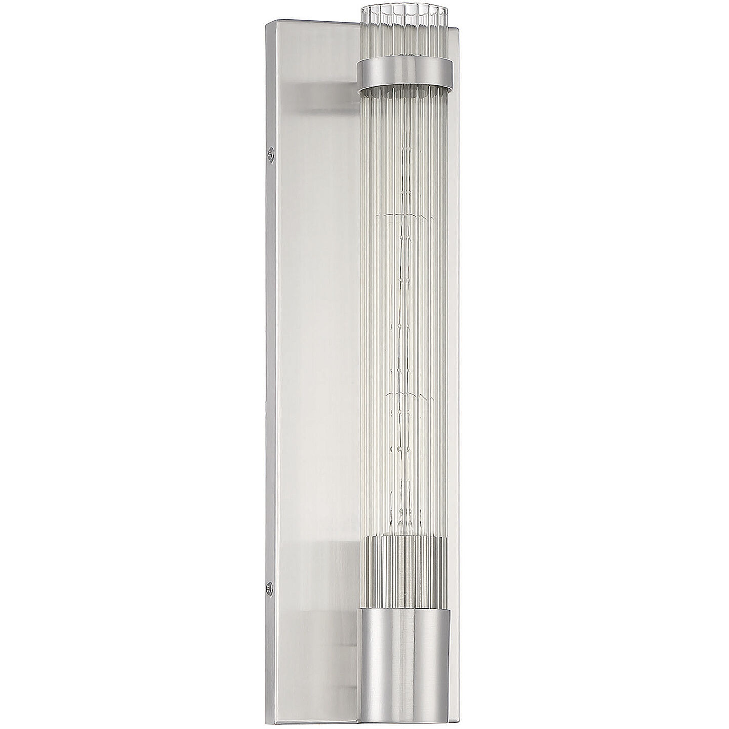 Willmar 1 Light 4.5 inch Satin Nickel ADA Wall Sconce Wall Light, Essentials