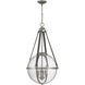 Bozeman 4 Light 18 inch Antique Nickel Pendant Ceiling Light
