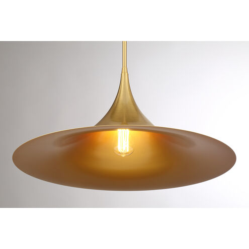 Bowdin 1 Light 24 inch Warm Brass Pendant Ceiling Light