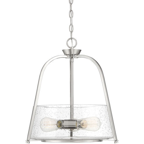 Dash 3 Light 18 inch Satin Nickel Pendant Ceiling Light