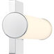 Colt LED 18 inch Chrome Vanity Light Wall Light