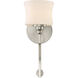 Terrell 1 Light 6 inch Satin Nickel Wall Sconce Wall Light