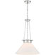 Myers 1 Light 18 inch Polished Nickel Pendant Ceiling Light