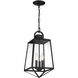 Inglewood 3 Light 9 inch Black Outdoor Hanging Lantern