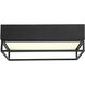 Creswell LED 14 inch English Bronze Flush Mount Ceiling Light, Square