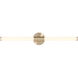 Connor LED 30 inch Brass Vanity Light Wall Light