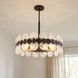 Boca 6 Light 27.5 inch Matte Black Chandelier Ceiling Light