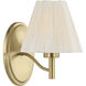 Rosa 1 Light 7.5 inch Noble Brass Wall Sconce Wall Light