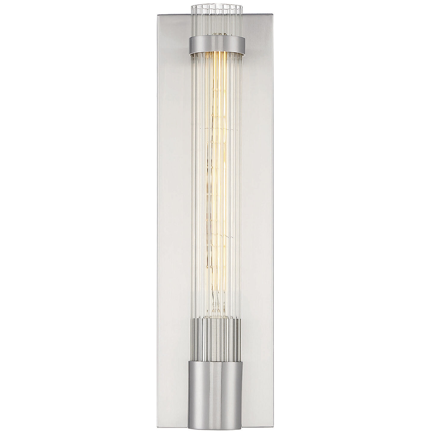 Willmar 1 Light 4.5 inch Satin Nickel ADA Wall Sconce Wall Light, Essentials