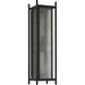 Jacobs 2 Light 22 inch Matte Black Outdoor Wall Lantern