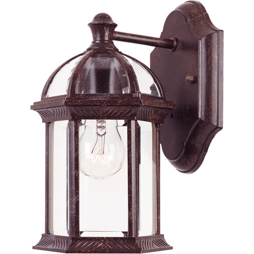 Kensington 1 Light 11 inch Rustic Bronze Outdoor Wall Lantern