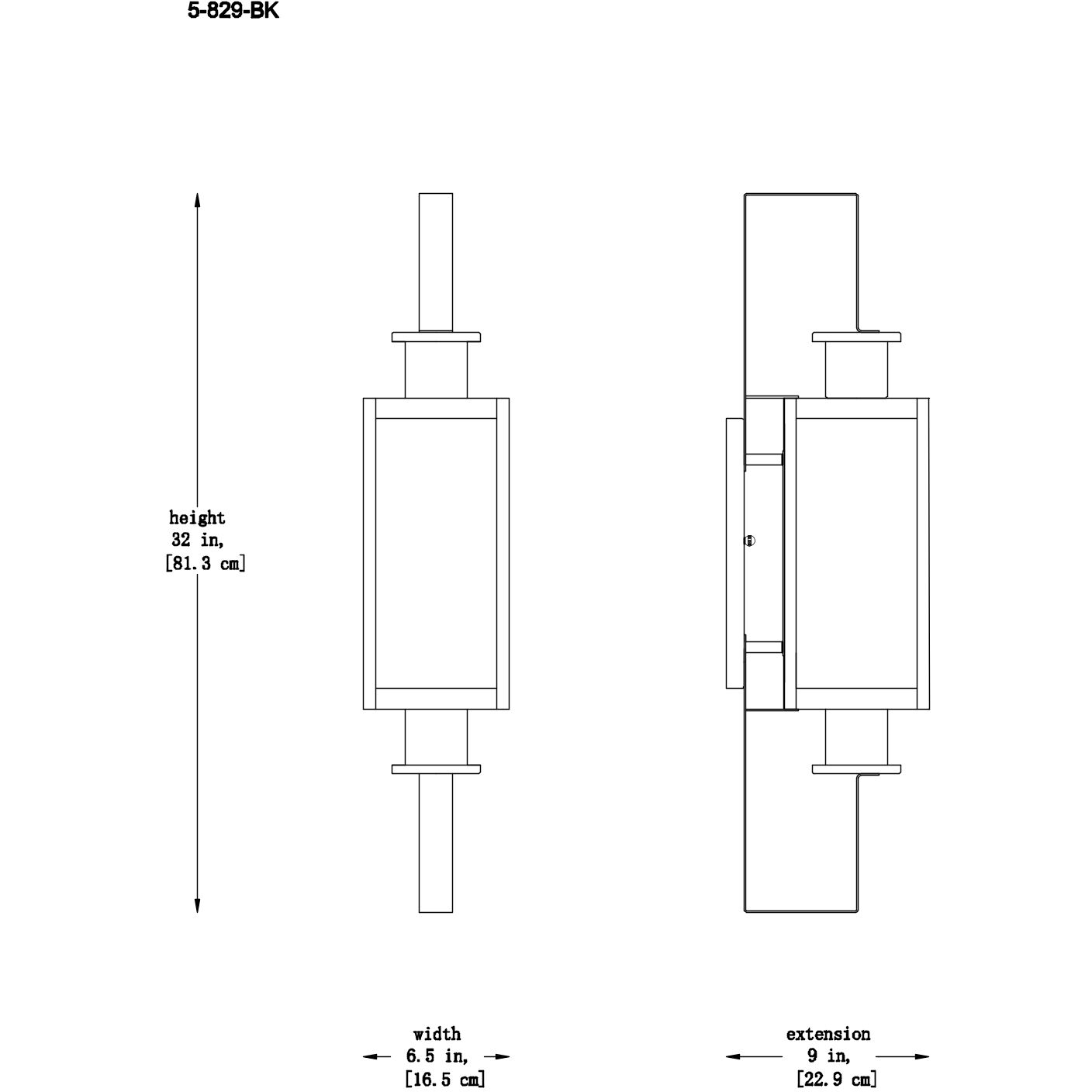 Ascott Outdoor Wall Lantern