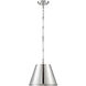 Alden 1 Light 12 inch Polished Nickel Pendant Ceiling Light, Essentials
