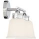 Kaden 2 Light 16 inch Polished Chrome Bathroom Vanity Light Wall Light, Essentials