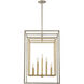 Berlin 9 Light 20.5 inch Argentum and Gold Pendant Ceiling Light