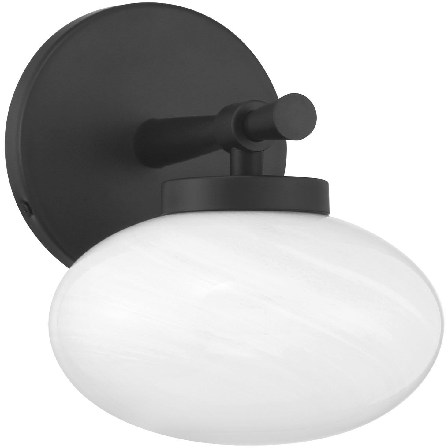 Barrow Wall Sconce Wall Light in Matte Black
