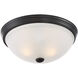 Stella 2 Light 13 inch English Bronze Flush Mount Ceiling Light, Essentials