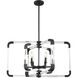 Rotterdam 6 Light 24.75 inch Matte Black Pendant Ceiling Light, Essentials