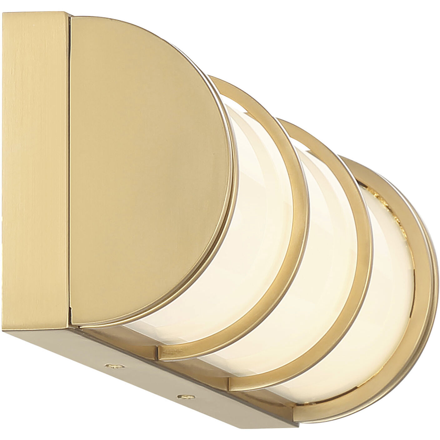 Harper LED 16 inch Warm Brass Bathroom Vanity Light Wall Light