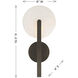 Ainslie LED 8 inch Mediterranean Bronze Sconce Wall Light
