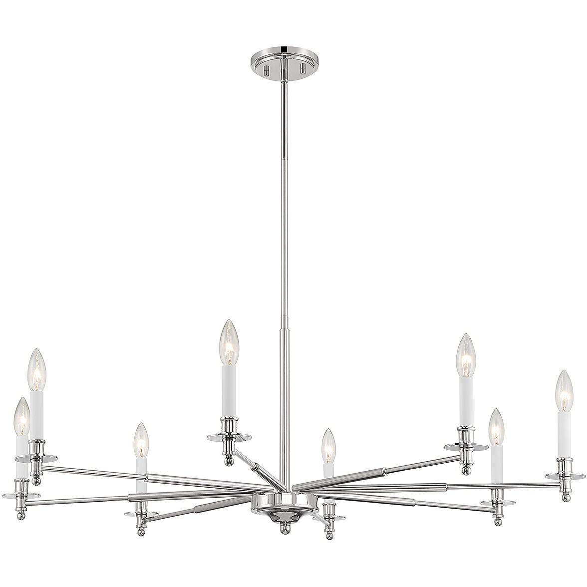 Savoy House 1-4412-8-109 Jasmine 8 Light 42 inch Polished