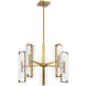 Winfield 10 Light 25 inch Warm Brass Chandelier Ceiling Light, Essentials