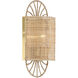 Shawnee 1 Light 7 inch Warm Brass Sconce Wall Light