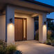 Kelley LED 8 inch Matte Black Outdoor Wall Lantern