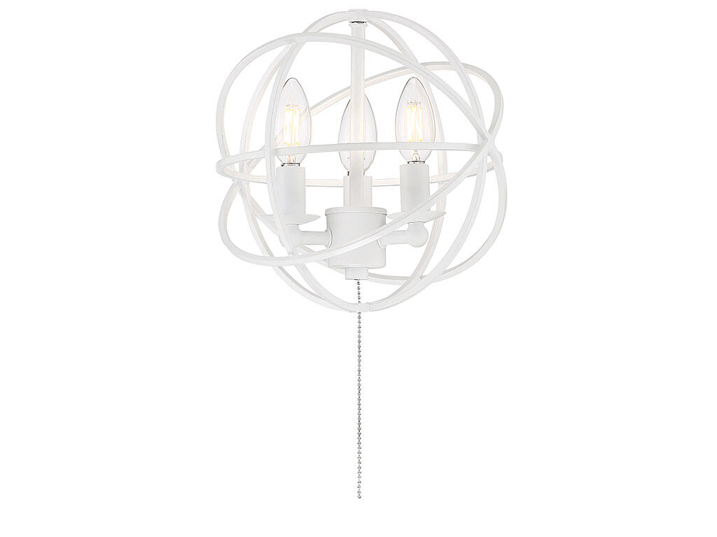 North LED White Fan Light kit