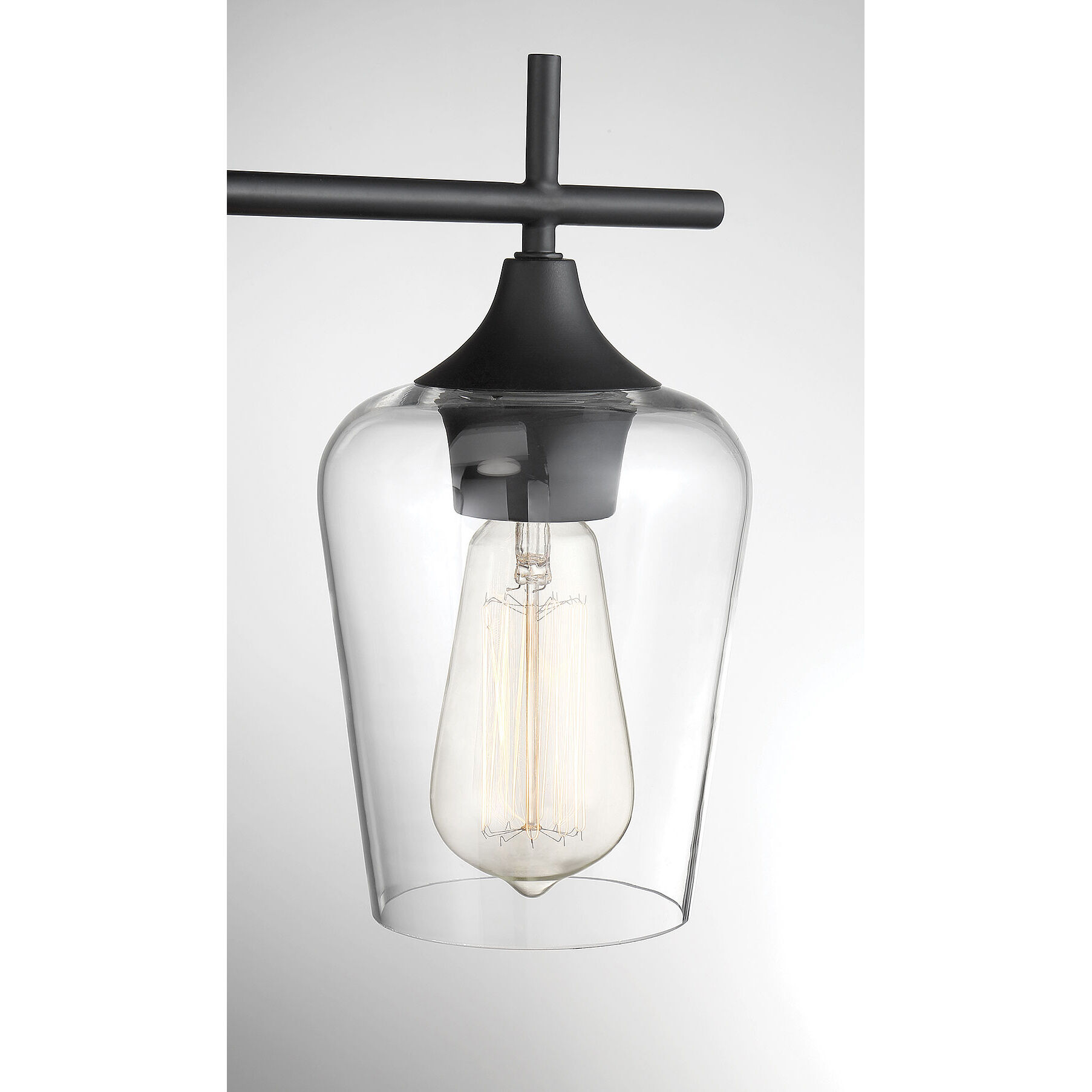 Octave 4 Light 28.75 inch Black Bathroom Vanity Light Wall Light, Essentials