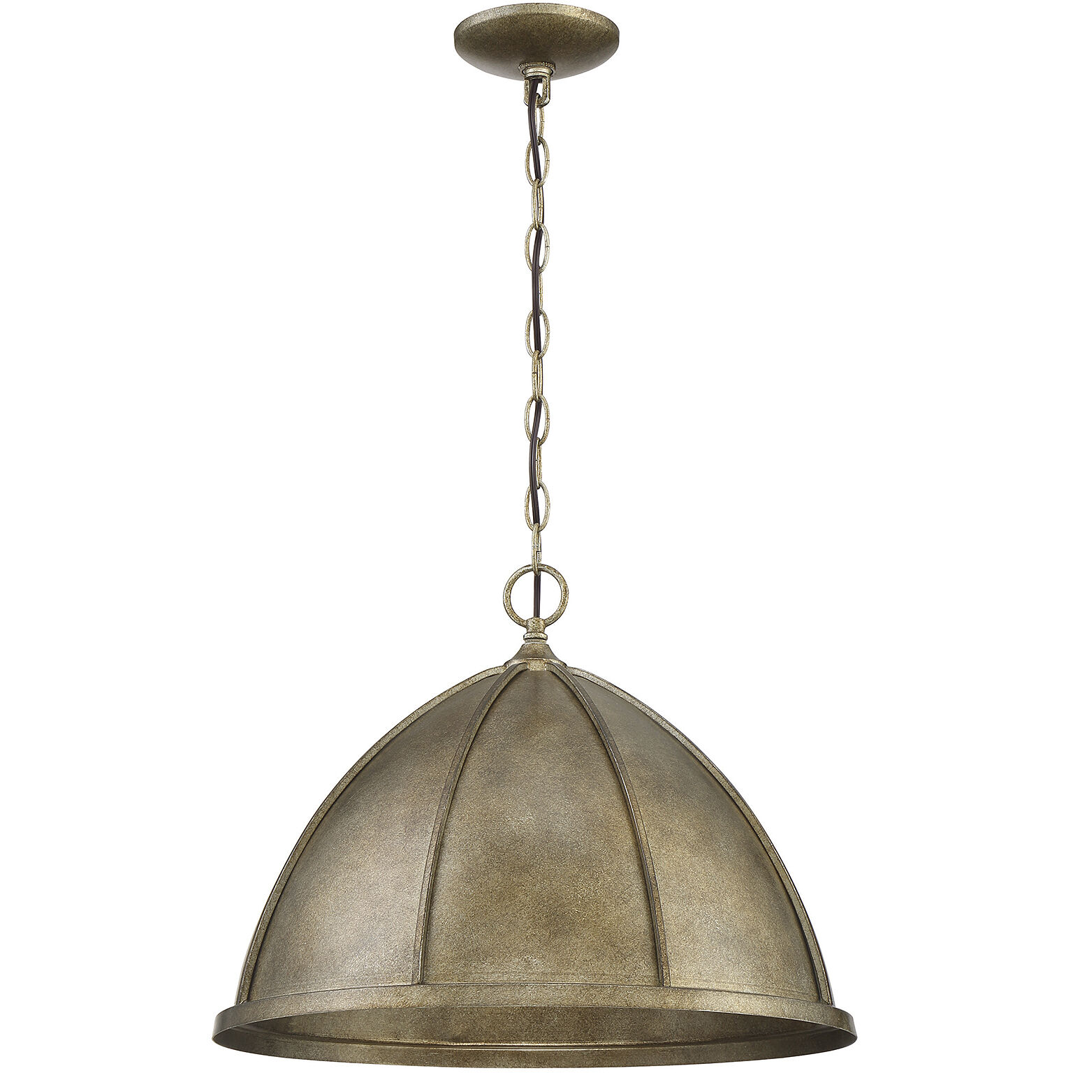 Laramie 1 Light 18 inch Chelsea Gold Pendant Ceiling Light