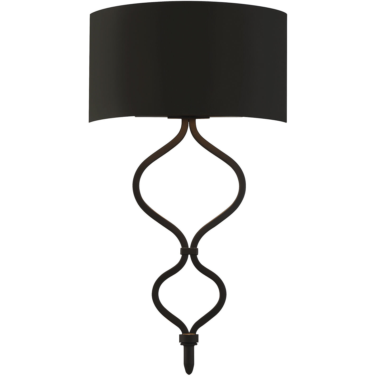Como LED 11 inch Matte Black ADA Wall Sconce Wall Light, Essentials