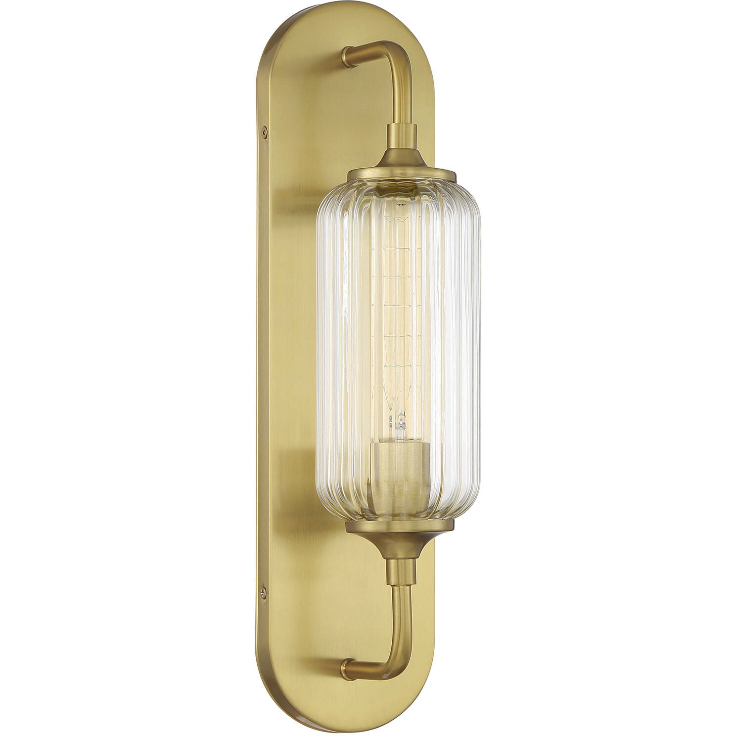 Holton Wall Sconce Wall Light in Warm Brass