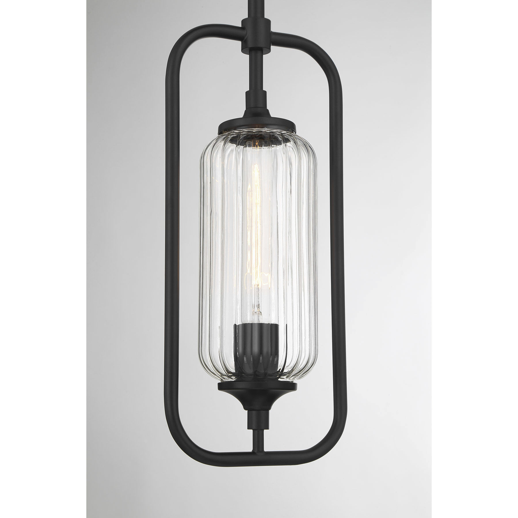 Holton 1 Light 6.5 inch Matte Black Mini-Pendant Ceiling Light