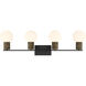 Jarrell 4 Light 33.50 inch Bathroom Vanity Light