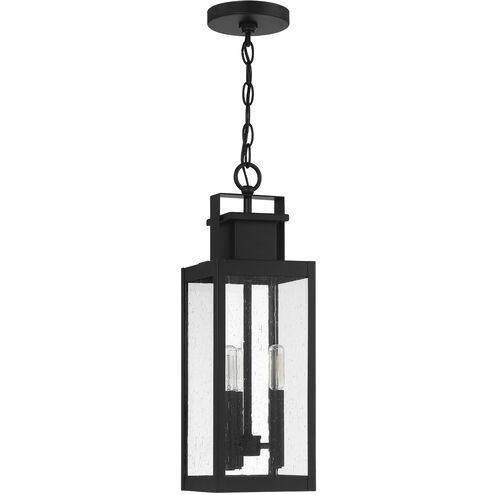 Ascott 3 Light 6.5 inch Black Outdoor Hanging Lantern