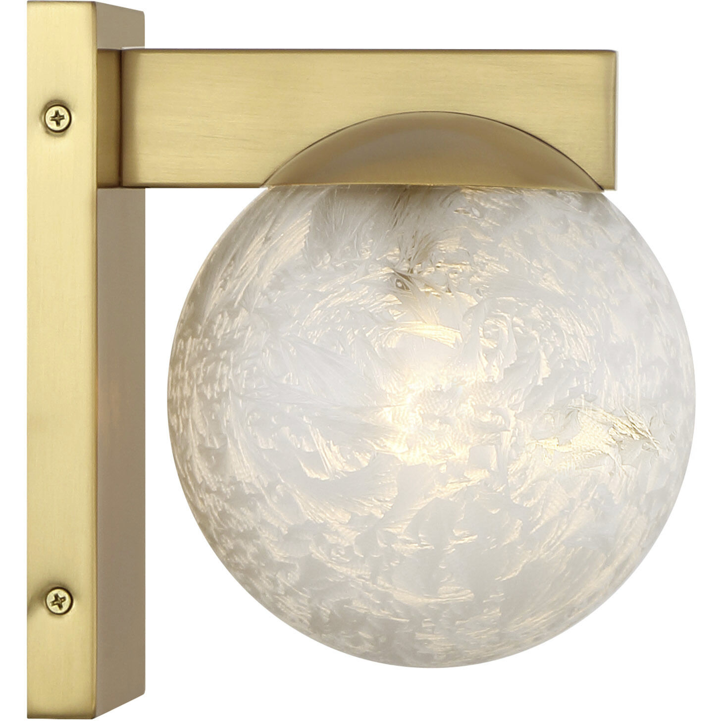 Darien Wall Sconce Wall Light in Warm Brass