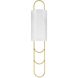Tartine Wall Sconce Wall Light in Warm Brass