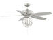 North LED Satin Nickel Fan Light Kit