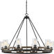 Lynwood 10 Light 45 inch Lodge Chandelier Ceiling Light, Lighting One