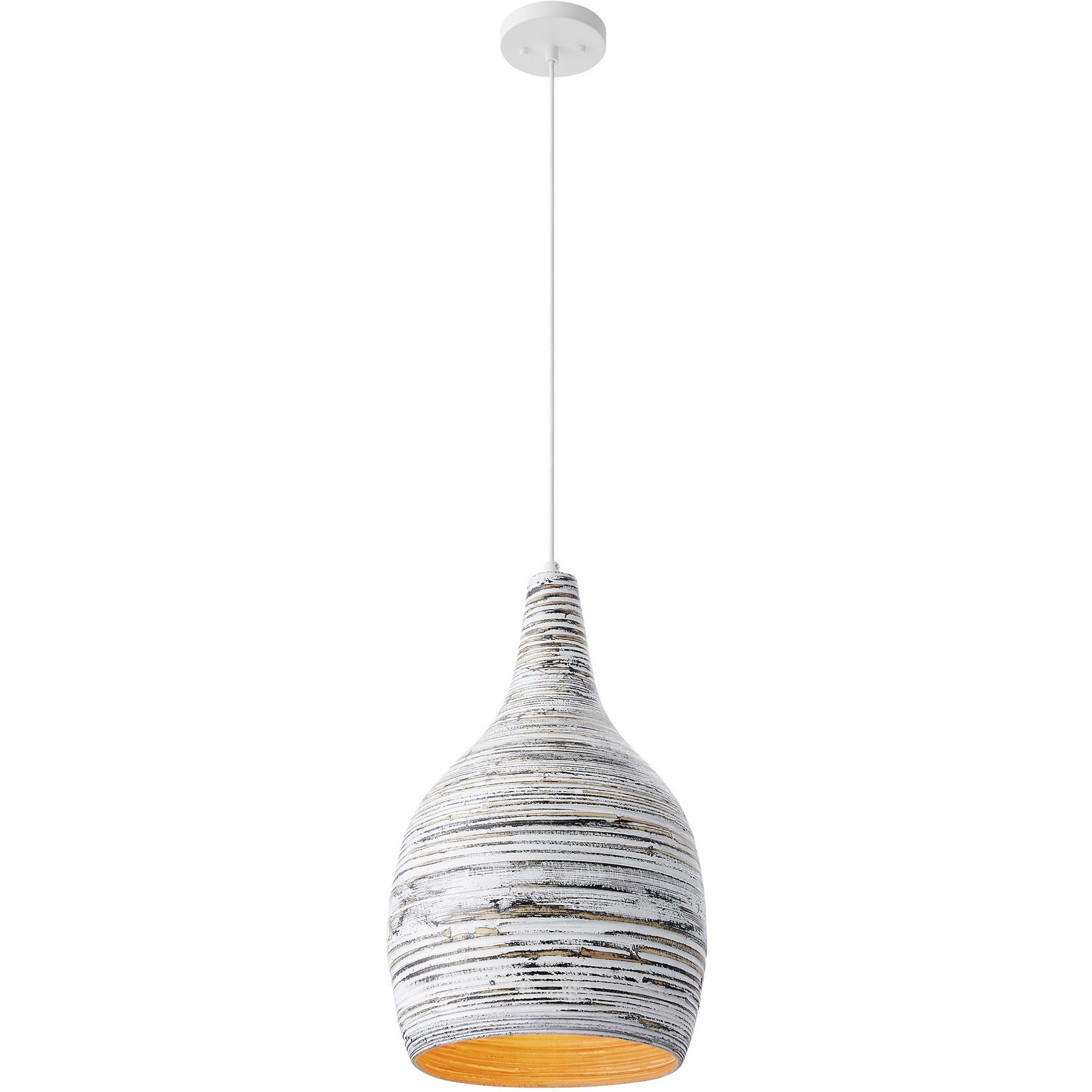 Balsam 1 Light 13 inch Brindled Bamboo Pendant Ceiling Light