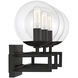 Crosby 3 Light 24 inch Black Bathroom Vanity Light Wall Light, Essentials