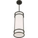Porter 1 Light 8 inch Mediterranean Bronze Pendant Ceiling Light